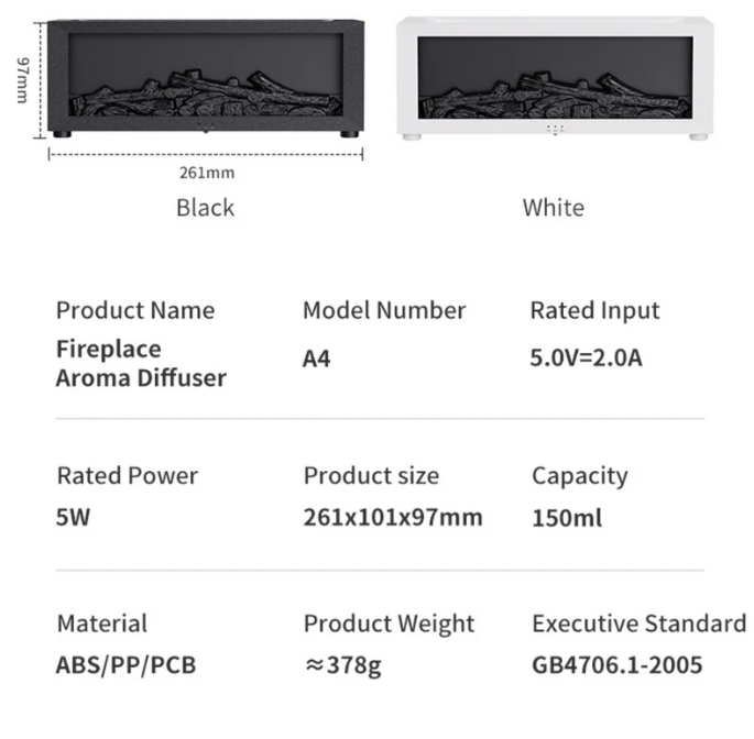 Cozy Flame Effect Diffuser